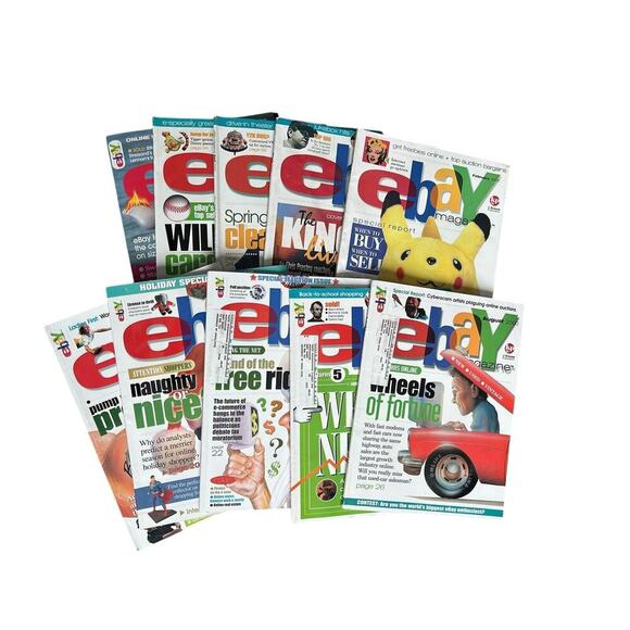 eBay Magazine Lot Of 10 Year 2000 Y2K Missing 2 Months - Picture 1 of 4